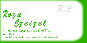 roza czeizel business card